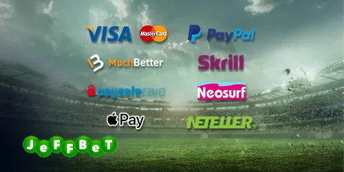 Payment methods Jeffbet UK