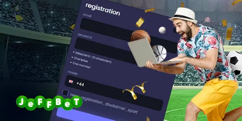 Register at JeffBet in the UK