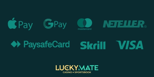 Luckymate payment methods UK